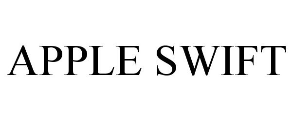  APPLE SWIFT