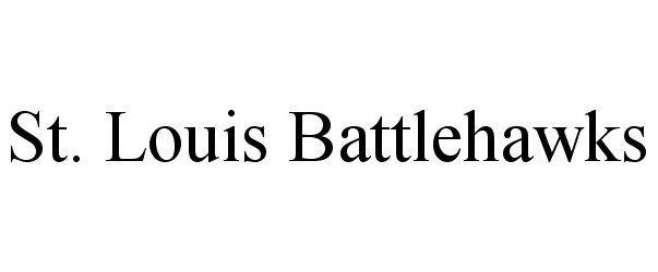  ST. LOUIS BATTLEHAWKS