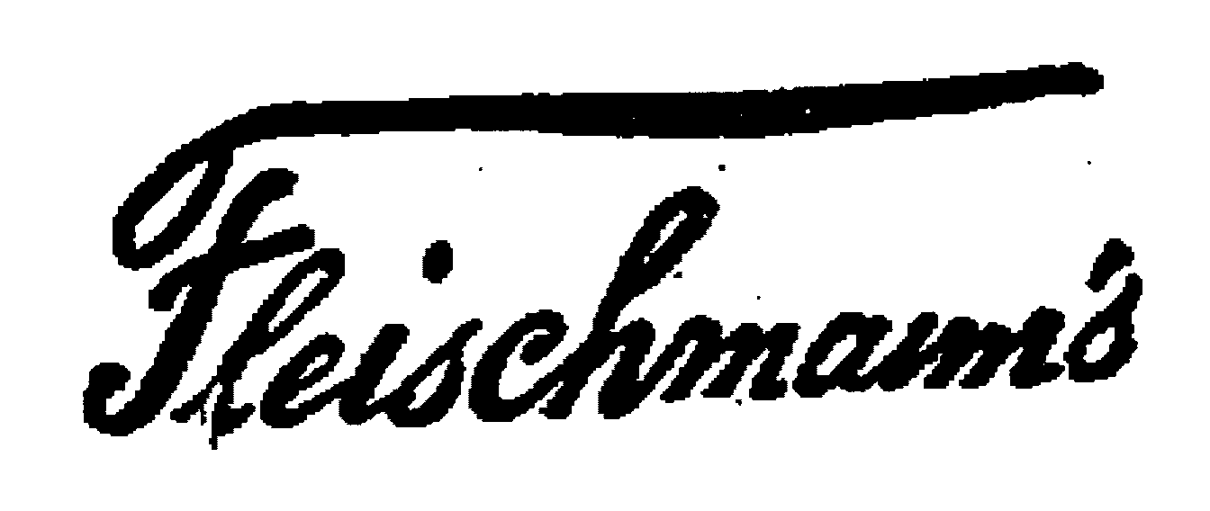 Trademark Logo FLEISCHMANN'S