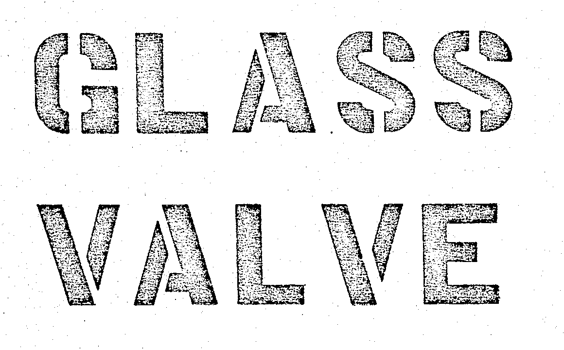  GLASS VALVE