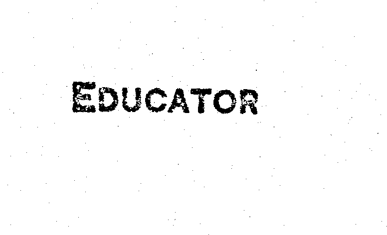 EDUCATOR