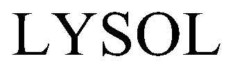 Trademark Logo LYSOL