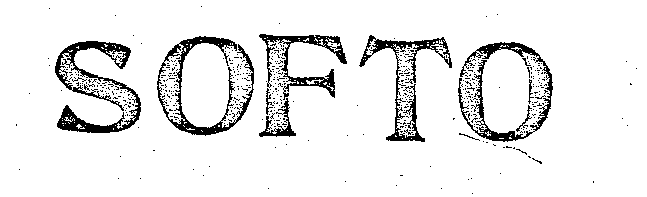 Trademark Logo SOFTO