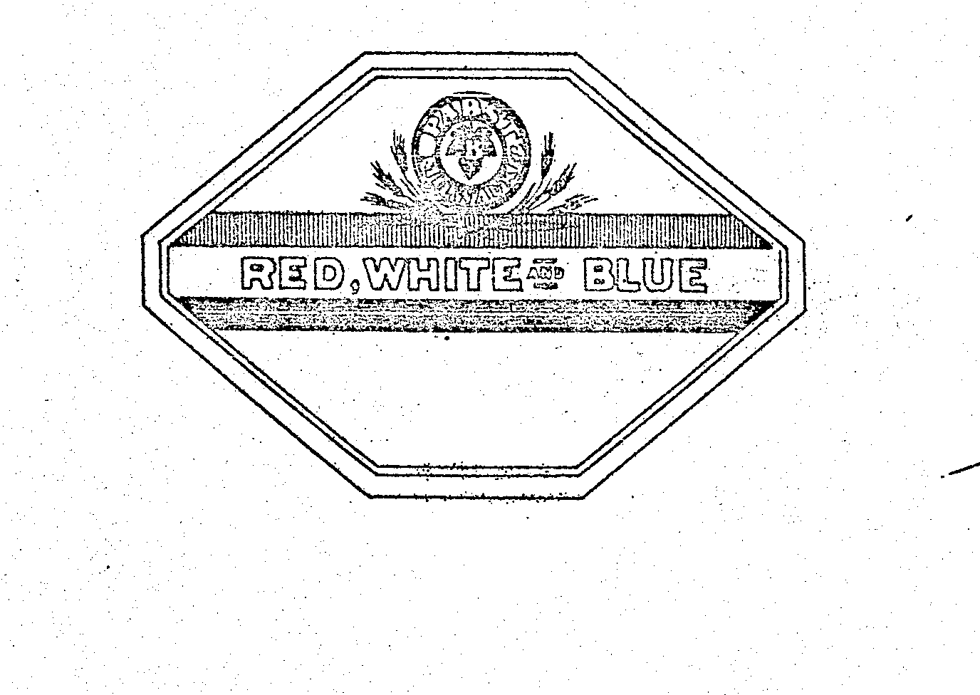 Trademark Logo B PABST MILWAUKEE RED, WHITE AND BLUE