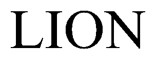 Trademark Logo LION