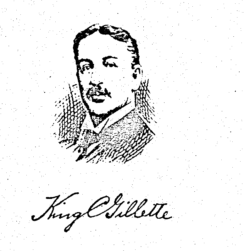  KING C GILLETTE