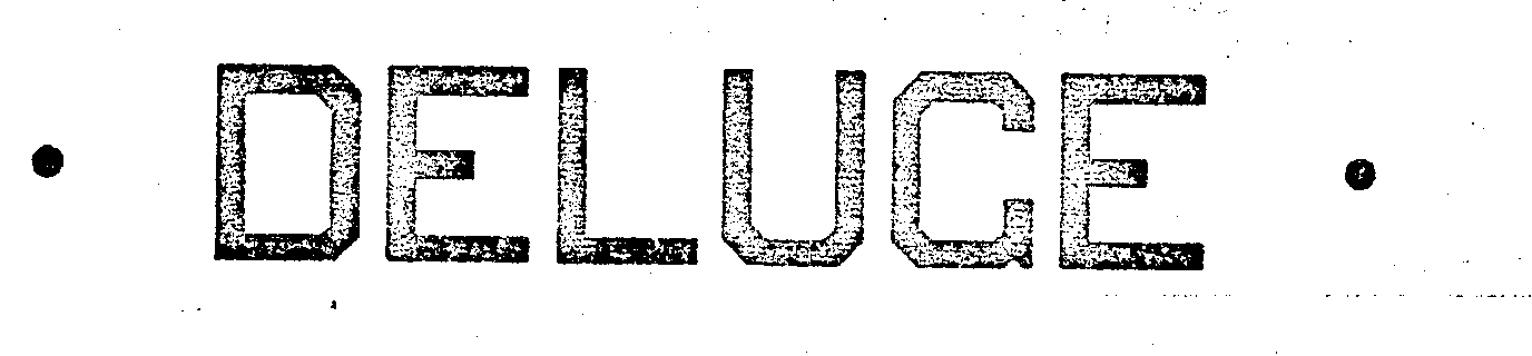 Trademark Logo DELUGE