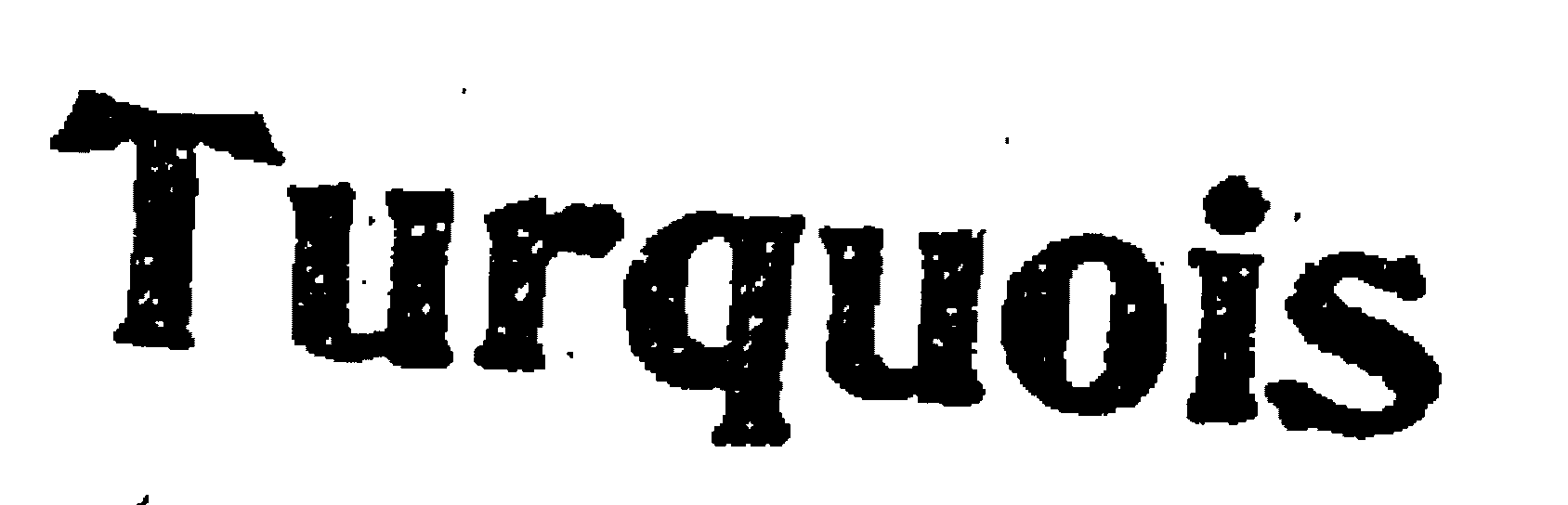 Trademark Logo TURQUOIS