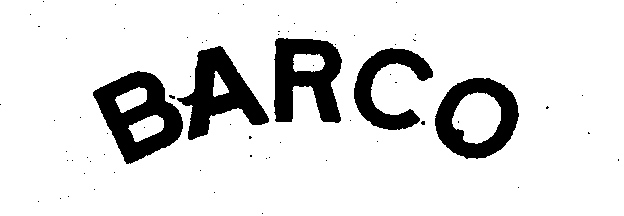 Trademark Logo BARCO