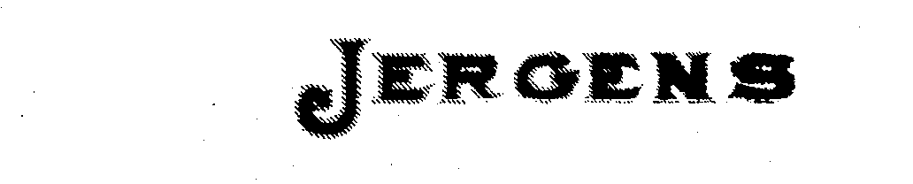Trademark Logo JERGENS