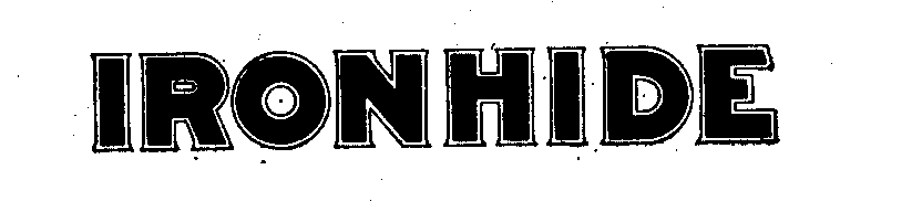 Trademark Logo IRONHIDE