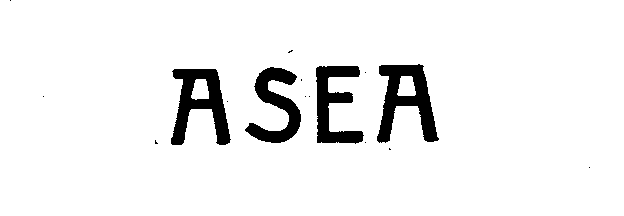 Trademark Logo ASEA