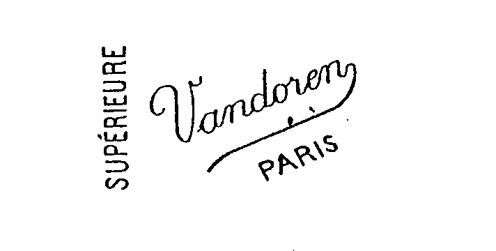 Trademark Logo VANDOREN SUPERIEURE PARIS