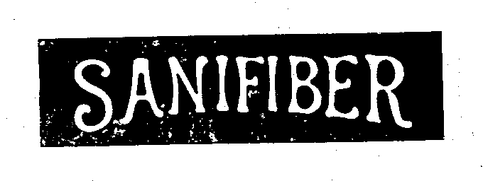Trademark Logo SANIFIBER