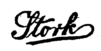 Trademark Logo STORK