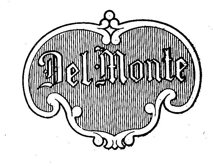 Trademark Logo DEL MONTE