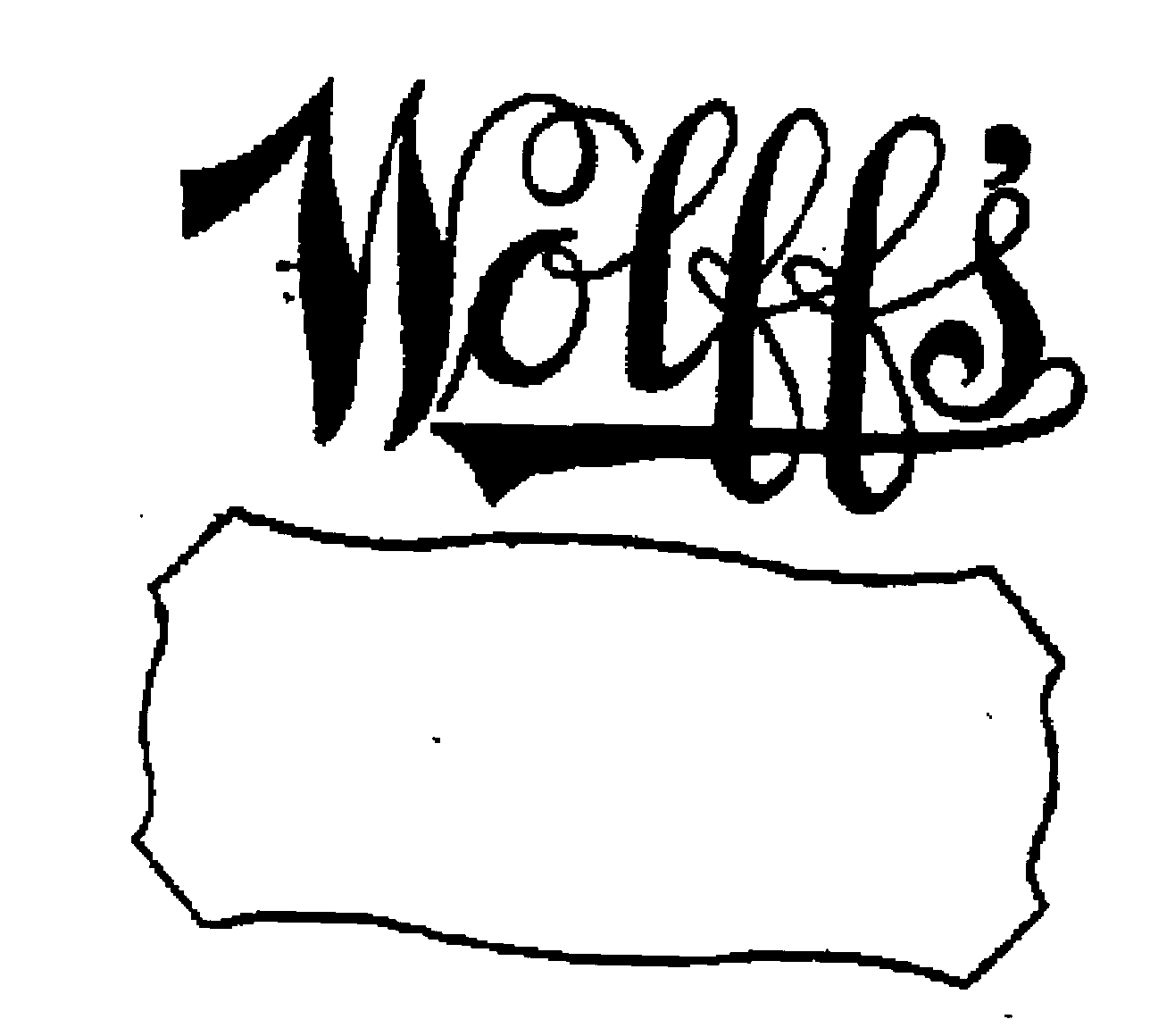 Trademark Logo WOLFF'S