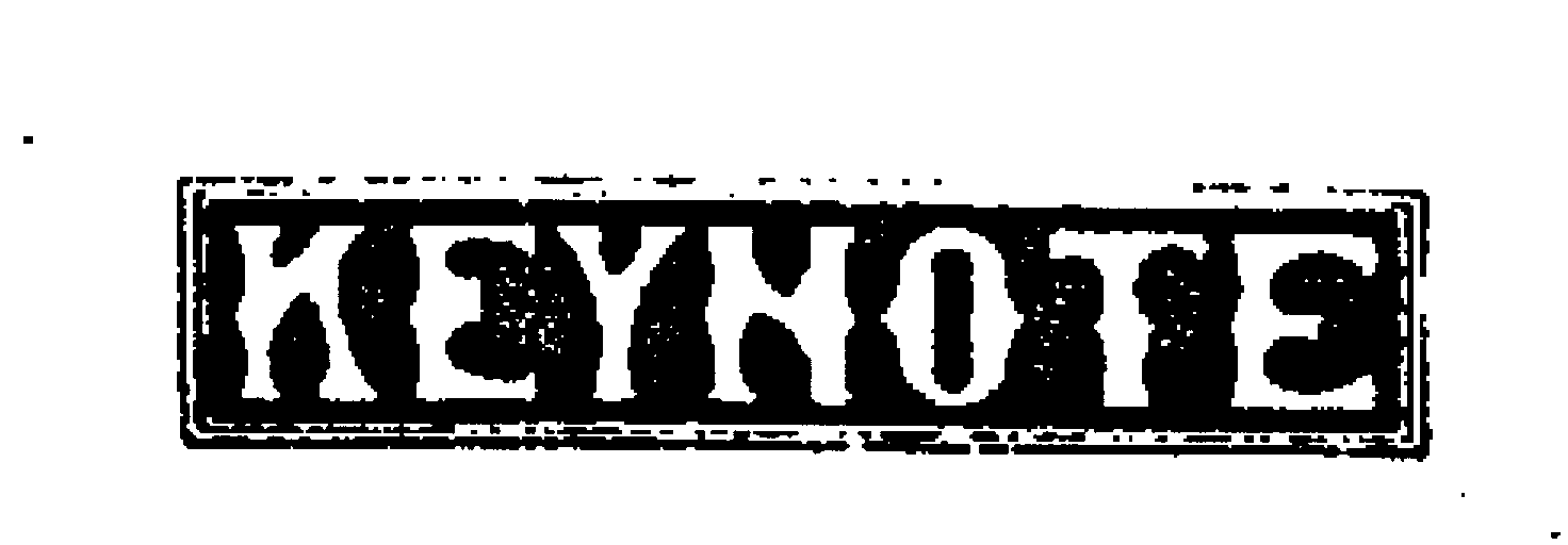 Trademark Logo KEYNOTE