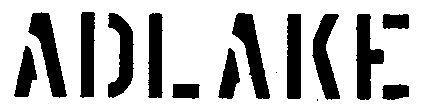 Trademark Logo ADLAKE