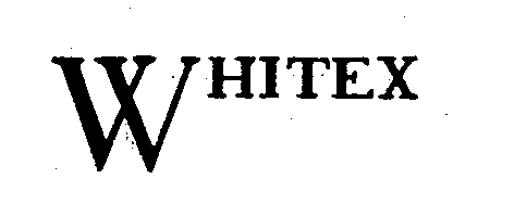 Trademark Logo WHITEX