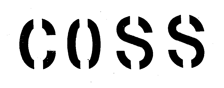 Trademark Logo COSS