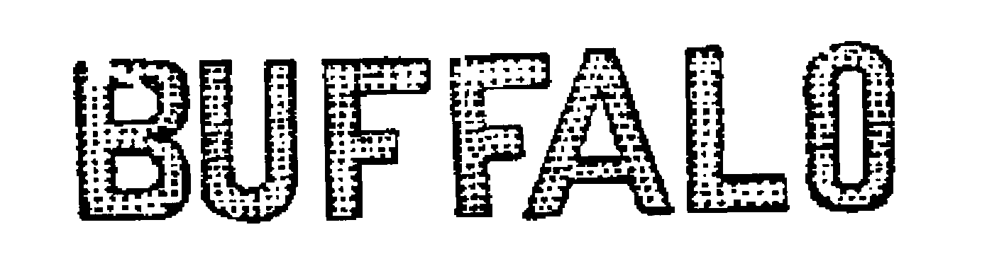 Trademark Logo BUFFALO