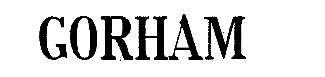 Trademark Logo GORHAM