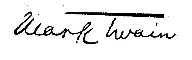 Trademark Logo MARK TWAIN