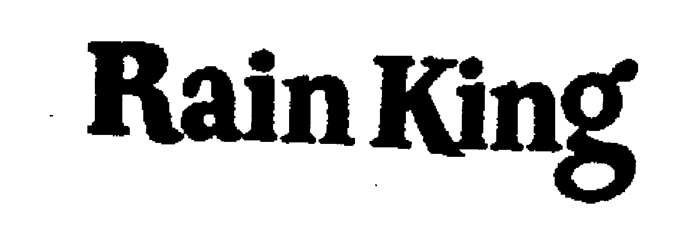 Trademark Logo RAIN KING