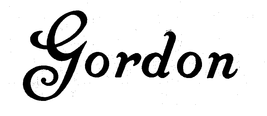 Trademark Logo GORDON