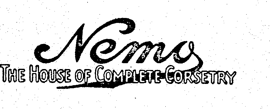  NEMO THE HOUSE OF COMPLETE CORSETRY