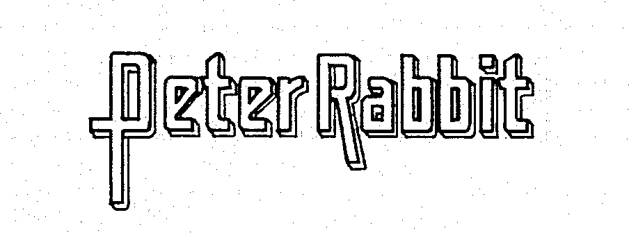 Trademark Logo PETER RABBIT