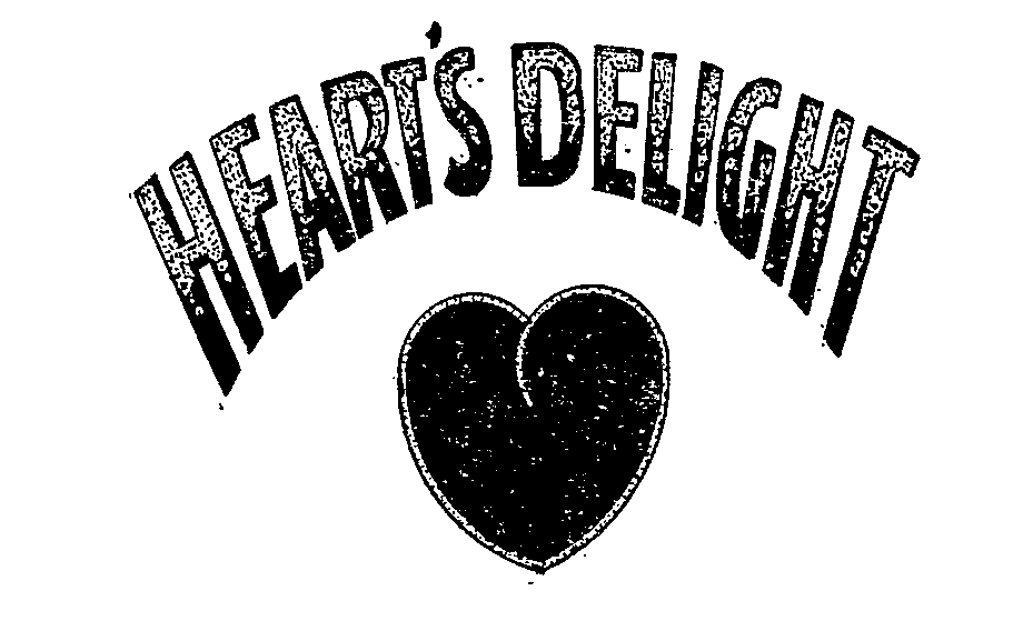 Trademark Logo HEART'S DELIGHT