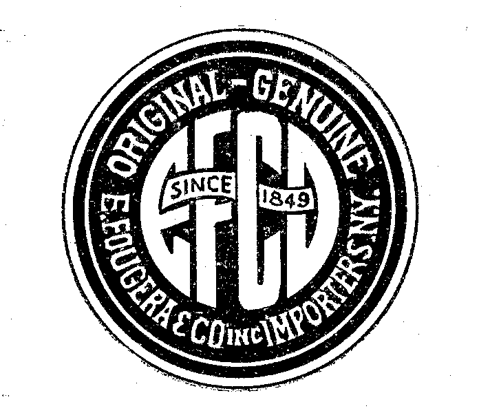 Trademark Logo EFCO SINCE 1849 ORIGINAL-GENUINE E.FOUGERA & CO. INC. IMPORTERS N.Y.