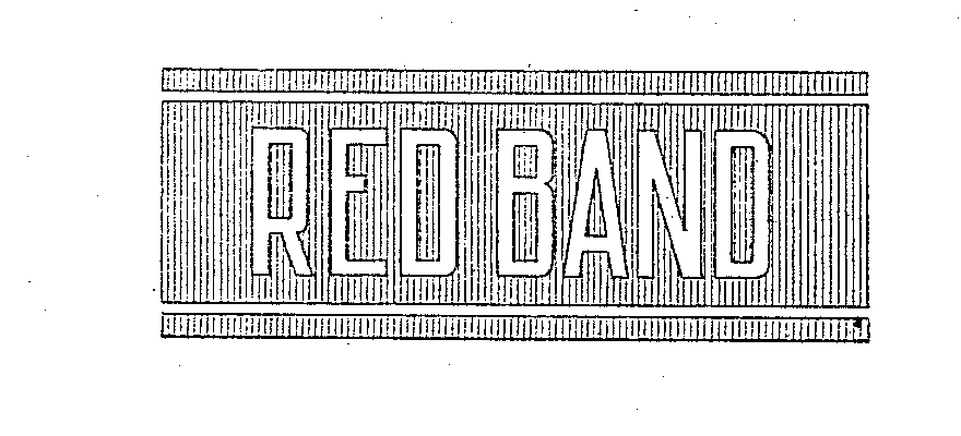 Trademark Logo RED BAND