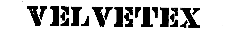 Trademark Logo VELVETEX