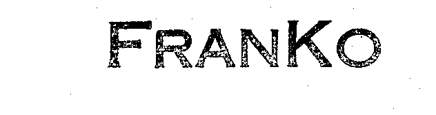 Trademark Logo FRANKO