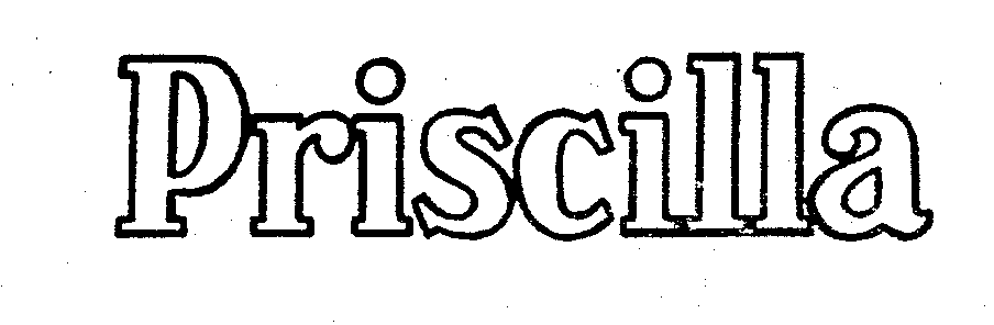 Trademark Logo PRISCILLA