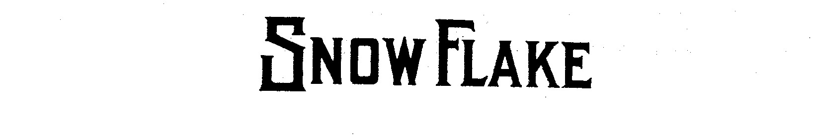 Trademark Logo SNOW FLAKE