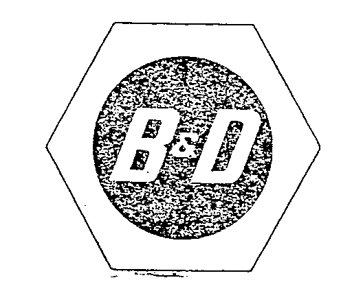 Trademark Logo B&D