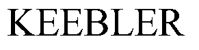 Trademark Logo KEEBLER