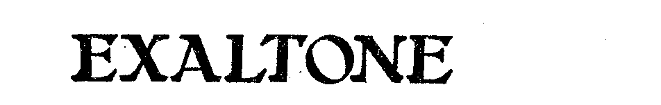 Trademark Logo EXALTONE