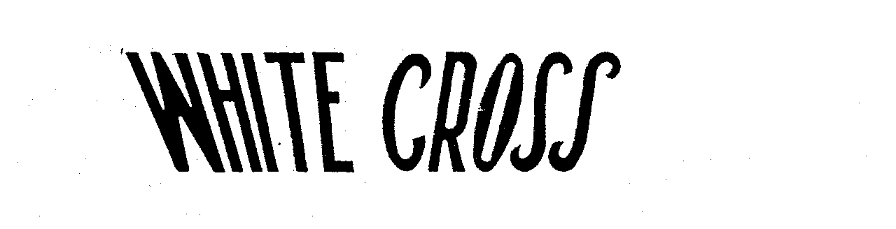 Trademark Logo WHITE CROSS