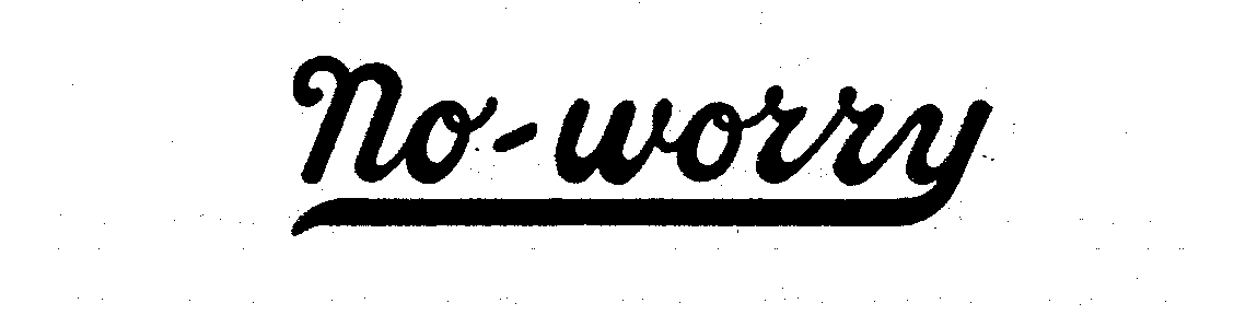 Trademark Logo NO WORRY