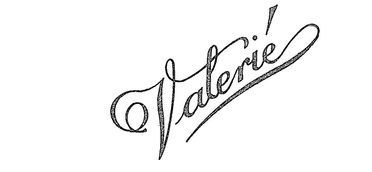 Trademark Logo VALERIE