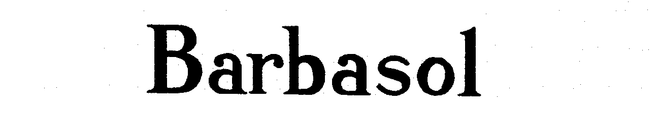 Trademark Logo BARBASOL