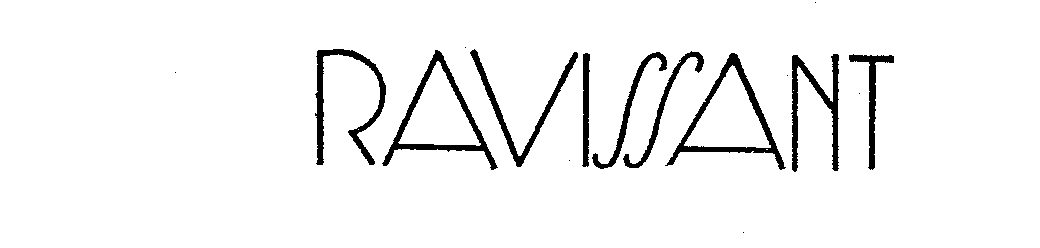 Trademark Logo RAVISSANT