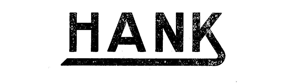 Trademark Logo HANK