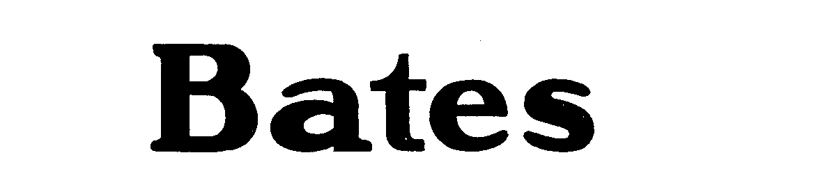 Trademark Logo BATES