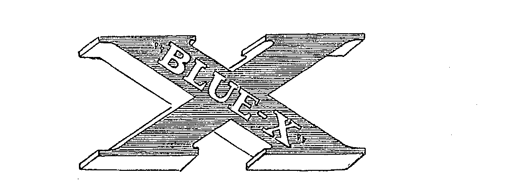 Trademark Logo X "BLUE-X"